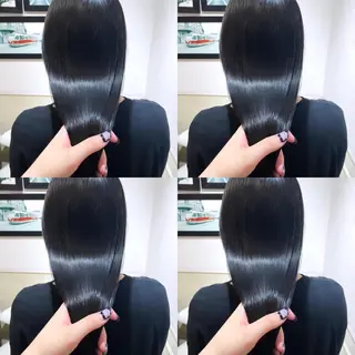 セミロング カラー レイヤーカット/ 縮毛矯正🇰🇷早坂のヘアスタイル