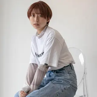 ショート 河原 亮のヘアスタイル