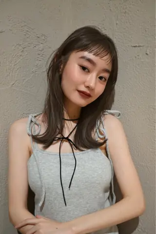 カラー aya / ニュアンスカラーのヘアスタイル