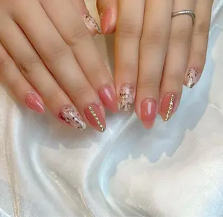 ネイル Lino+ ネイル&よもぎ蒸しのネイルデザイン