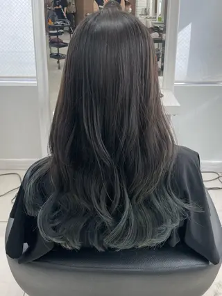 セミロング カラー 【髪質改善】 kasumi🌷🌷のヘアスタイル