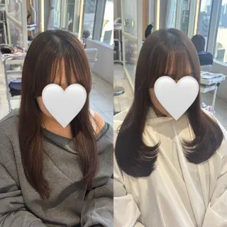 ロング 鈴木 彩莉のヘアスタイル