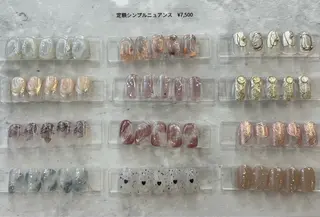 ネイル 𝓨𝓾𝓴𝓲 🫧🌷のネイルデザイン