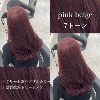 カラー 🤍ブリーチなし ブラウンhimi🤍のヘアスタイル