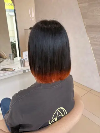 カラー 笹川 聖奈のヘアスタイル