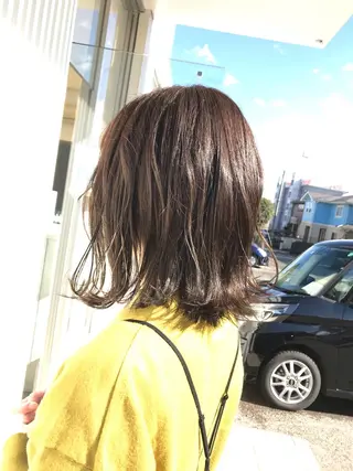 セミロング 佐々木 浩之のヘアスタイル