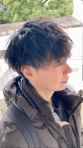 メンズ 完全個室マンツーマン メンズサロン草野貴樹のヘアスタイル