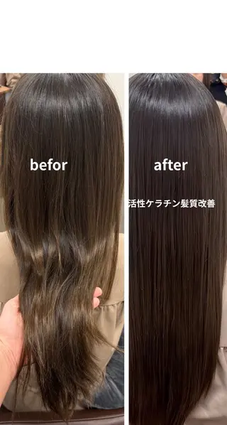 ロング 半個室 サロン🪽新宿3丁目のヘアスタイル