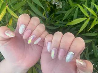 ネイル アイブロウ ëmma nail_ by chulaのネイルデザイン