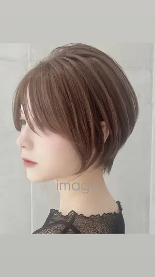 ショート 松本｜似合わせ眉 ×まつげパーマ×ヘアの眉毛・アイブロウイメージ