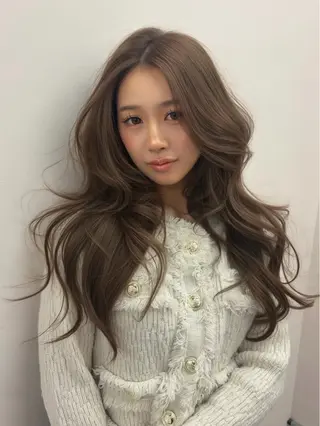 ロング sara/名古屋 /ハイトーンのヘアスタイル