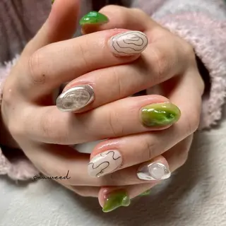 ネイル seaweed nailのネイルデザイン
