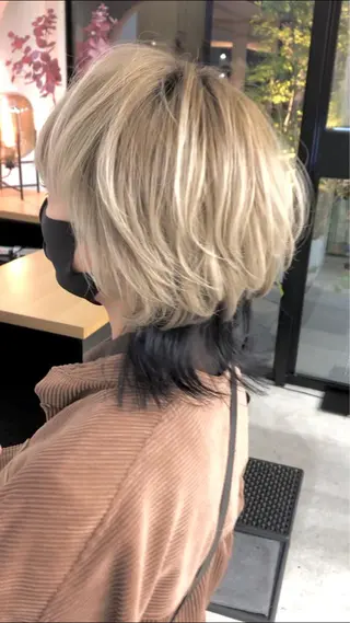ショート カラー クドウレイ fifth渋谷のヘアスタイル