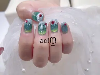 ネイル 葵うさぎ AIのネイルデザイン