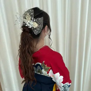 ヘアアレンジ 🌷川崎/ボブ/ アレンジ/コトネ🌷のヘアスタイル