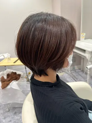 ショート カラー 河西 楓のヘアスタイル