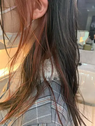 カラー ✄折橋 彩花🐶🍑のヘアスタイル
