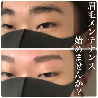 メンズ アイブロウ 眉毛専門店✨ar+ 新宿 NARUMIの眉毛・アイブロウイメージ