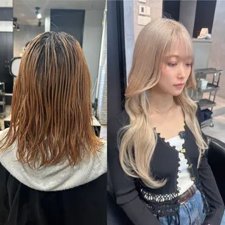 ロング カラー 🪡プルエクステ🪡 カラエク評価◎ユウゴのヘアスタイル