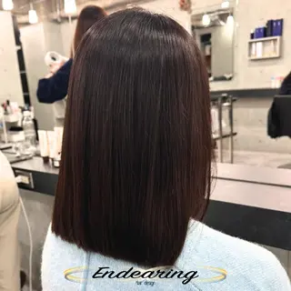 カラー 柳田 怜那/銀座 Endearingのヘアスタイル