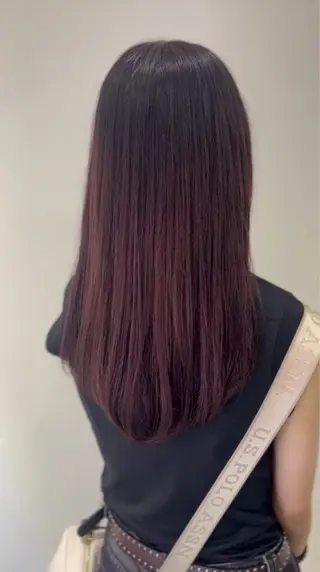 ロング カラー ☁🫧縮毛矯正 /沖春奈🪽🫧のヘアスタイル