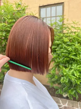 ショート カラー Well‘s黒木🌿 レイヤー💎寒色のヘアスタイル