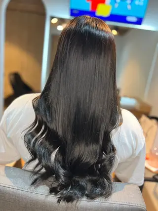 ヘアアレンジ セミロング カラー メンズ 深夜美容師yuu✂️ 夜23時まで●🌃のヘアスタイル