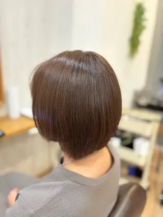ショート カラー すなが/ハイライト モデル募集中のヘアスタイル