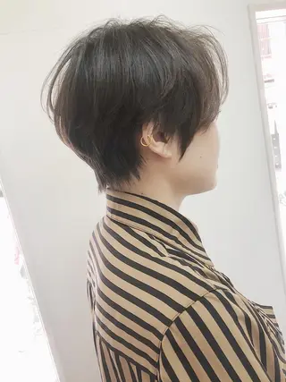 ショート カラー パーマ ショートボブ髪質改善 縮毛矯正のプロ山道潤のヘアスタイル
