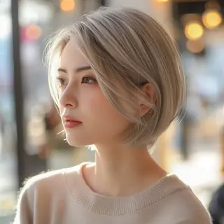 カラー ショート schwarz所属・schwarz  黒森一馬のヘアスタイル