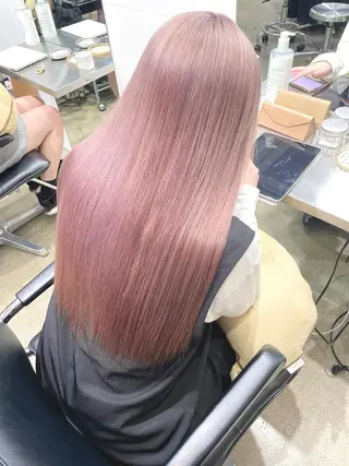 ロング カラー 圧倒的なケアブリーチ /髪質改善🩵松田のヘアスタイル