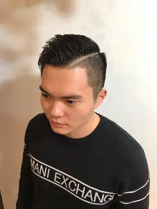 ショート メンズ 福井 稜平のヘアスタイル