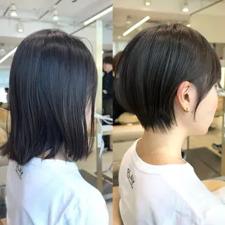 ショート 表参道/ 韓国レイヤー/千優のヘアスタイル