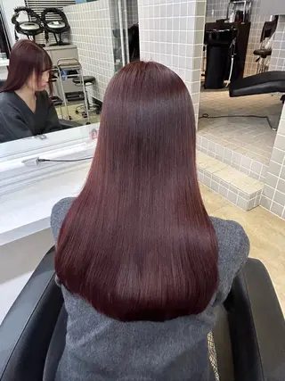 カラー 透明感ベージュ🤎 ナチュラルレイヤーのヘアスタイル