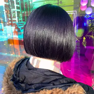 ショート カラー レイヤー/韓国/ 透明感カラー/みずほのヘアスタイル