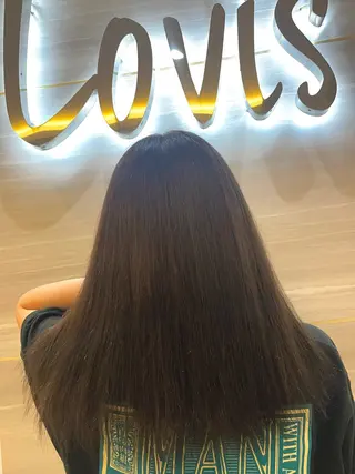セミロング カラー 【メンズ特化】池袋 韓国スタイル飯塚のヘアスタイル