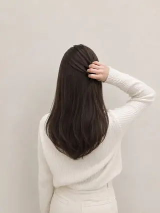 ロング カラー 透明感カラー⭐️ Takumaのヘアスタイル