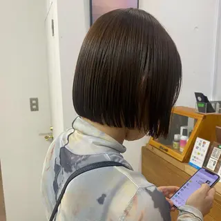 ショート パーマ 🪭risa 暖色/レイヤー🪭のヘアスタイル