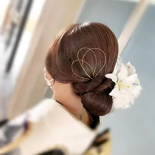ロング ヘアアレンジ ハイライト/カラー ⭐中村真冬のヘアスタイル