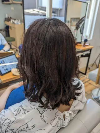 ミディアム Kokeshi/吹上 /Rymlhairのヘアスタイル
