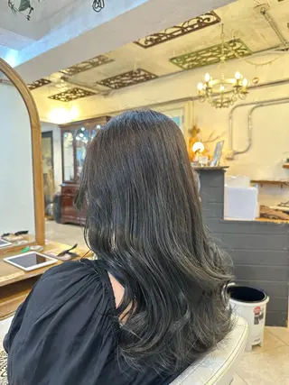 ロング カラー スパイキー/ ピンパーマ/緑川雄也のヘアスタイル