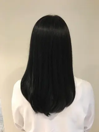 ロング カラー 髪質改善＆縮毛矯正 三上大地のヘアスタイル