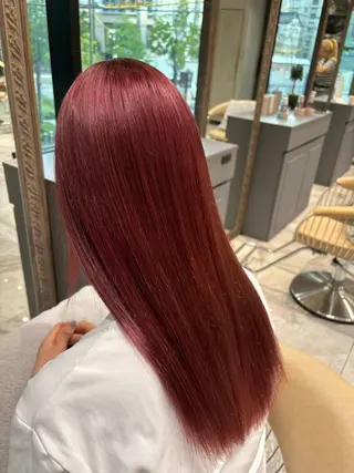 ロング カラー 美髪縮毛矯正/ 髪質改善/AYARIのヘアスタイル