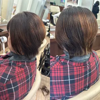 ショート 宇都 唯のヘアスタイル