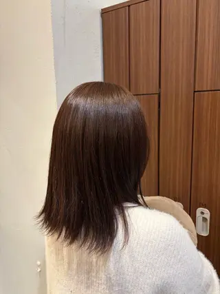 ミディアム 平居 舞白のヘアスタイル