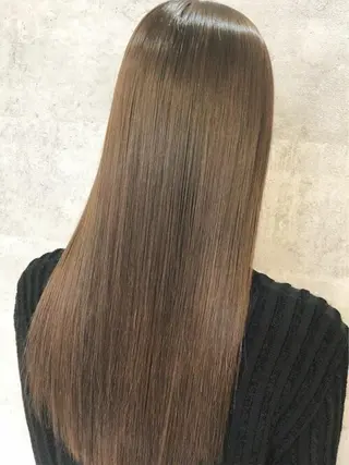 ロング 縮毛矯正/髪質改善 コヤマのヘアスタイル