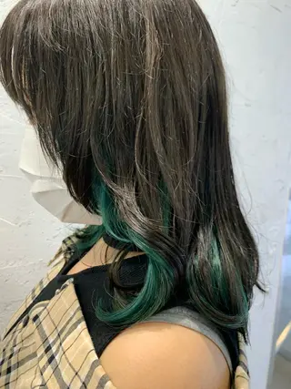 ミディアム カラー fifth おのでら ようのヘアスタイル
