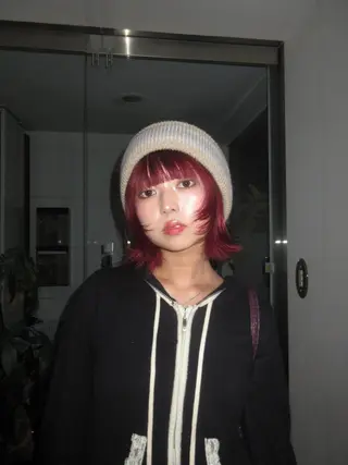 カラー ‪ YUMEKA🦙🍒のヘアスタイル