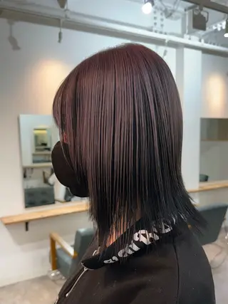 ミディアム カラー iso chihiroのヘアスタイル