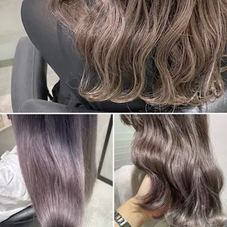 セミロング カラー 髪質改善ストレート 🌈似合わせカットのヘアスタイル